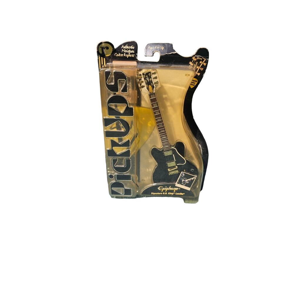 RARE NEW PICKUPS AUTHENTIC MINIATURE GUITAR REPLICAS SIGNATURE B.B. KING LUCILLE